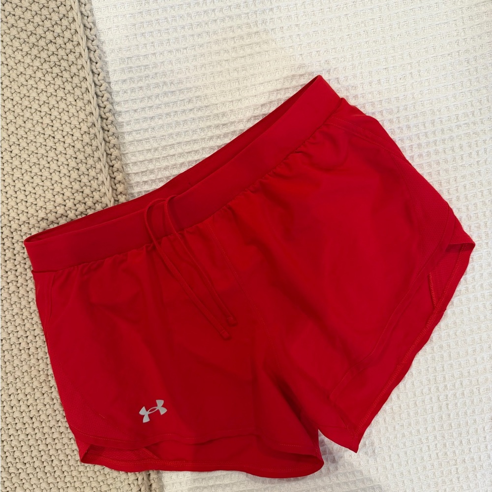 Under‎ Armour Women's Red Athletic Shorts